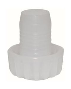 Low Pressure Sparkling Wine and Champagne Stoppers [White, Pack of 50]