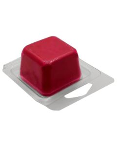 Single Cube Wax Melt Clamshells - [1 Ounce Capacity, PET Plastic, Case Of 500, BPA Free]