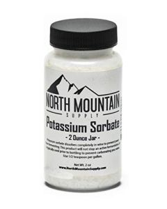 Potassium Sorbate Stabilizer [2 oz, Food Grade, Plastic Jar]