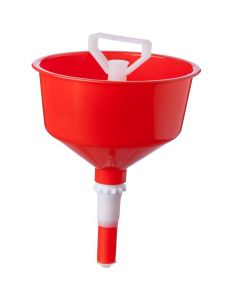 Self Leveling Automatic Funnel - [For Filling Bottles And Containers, Press Valve Design, Made In Italy]