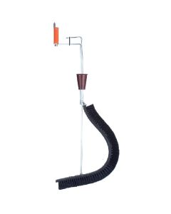 Deluxe Spinning Cleaning Brush - [For 54 Liter Demijohns, Flexible Shape Fitting Design, Made In Italy]
