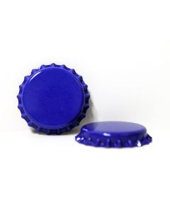 Beer Bottle Crown Caps [Blue, 26mm, Oxygen Barrier, Pry-Off, 250 Count]