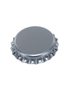 Beer Bottle Crown Caps [Silver, 26mm, Oxygen Barrier, Pry-Off, 10,000 Count]