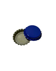 Beer Bottle Crown Caps [Blue, 26mm, Oxygen Barrier, Pry-Off, 500 Count]