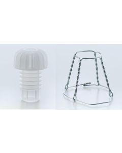 Champagne Corks And Wire Hoods - [Set Of 25 Pairs, Made In Italy, For Sparkling Wine Bottles]