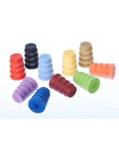 Reusable Wine Saver Corks [Pack of 12, For Still and Sparkling Wine, Colors May Vary]