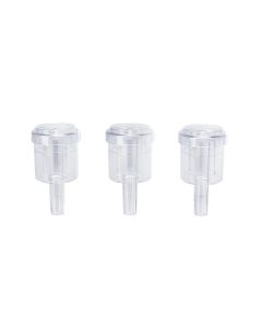 2-Piece Fermentation Airlocks [3 Pack, Plastic, For Wine Beer and Fermented Foods]