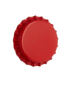 Beer Bottle Crown Caps [Red, 26mm, Oxygen Barrier, Pry-Off, 10,000 Count]