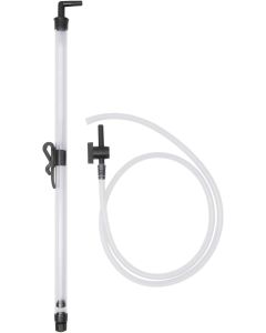 Quick Start Automatic Siphon Kit [24 Inch, Includes Bucket Clip, Butterfly Valve, and Hose, Made in Italy]