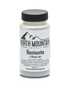 Food Grade Bentonite Clay - [4 oz Jar, Wine Clarifier, For DIY Cosmetics]