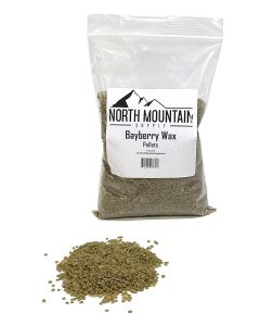 Bayberry Wax Pellets - [1 lb Bag, Natural Plant Wax, For Candle Making, Kosher Certified]