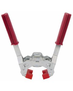 Twin Lever Hand Bottle Capper [26mm Capping Bell, Metal and Plastic, Made in Italy]