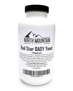 Red Star Distillers Active Dry Yeast DADY - [1 lb Jar, Saccharomyces Cerevisiae, For Grain And Sugar Fermentations]