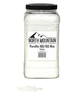 Paraffin Wax Pellets [160 to 165 Degree Melt Point, 4.5 lb Plastic Jar]