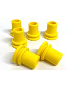 Fermentation Airlock Grommets [Double Seal, Bag of 6, Made in Italy]