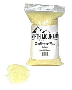 Sunflower Wax Pellets - [1 lb Bag, 165 To 171 F Melt Point, For Personal Care And Candle Making, Made In USA]