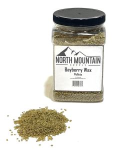 Bayberry Wax Pellets [2.5 lb, 104 to 131 Degree Melt Point, Plastic Jar]