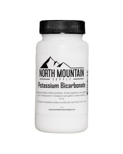 Food Grade Potassium Bicarbonate Powder - [4 oz Jar, For pH Adjustment In Homebrewing]