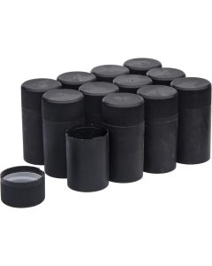 Twist N Seal Closures - [Black, Pack Of 12, Tamper Evident, For Stelvin Finish Bottles]