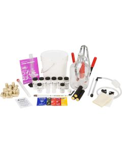 Premium Fruit Wine Making Kit - [Deluxe 1 Gallon Setup, 34 Pieces, Makes 30 Gallons, Use Your Own Fruit]