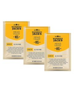 Mangrove Jack's Craft Series Mead Yeast M05 - [3 Pack, 10 g Sachets, Treats Up To 15 Gallons]