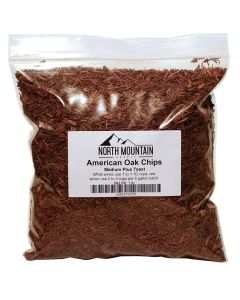 American Oak Chips - [Medium Plus Toast, 1 lb Bag, For All Phases Of Winemaking]