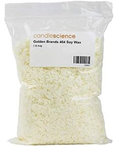 All Natural Soy Candle Wax - [1 lb Bag, Flakes, For Candle Making, Made In USA]