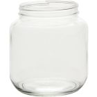 Glass Fermentation and Canning Jar - [1/2 Gallon, Wide Mouth 110-400, 110 mm]