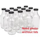 Glass Sauce Bottles – [16 oz, 38 mm Mouth, 12-Pack]