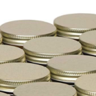 Metal Screw Cap Lids – [53 mm, Gold, Plastisol Lined, 12-Pack]