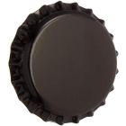 Beer Bottle Crown Caps – [26 mm, Black, 50 Count]